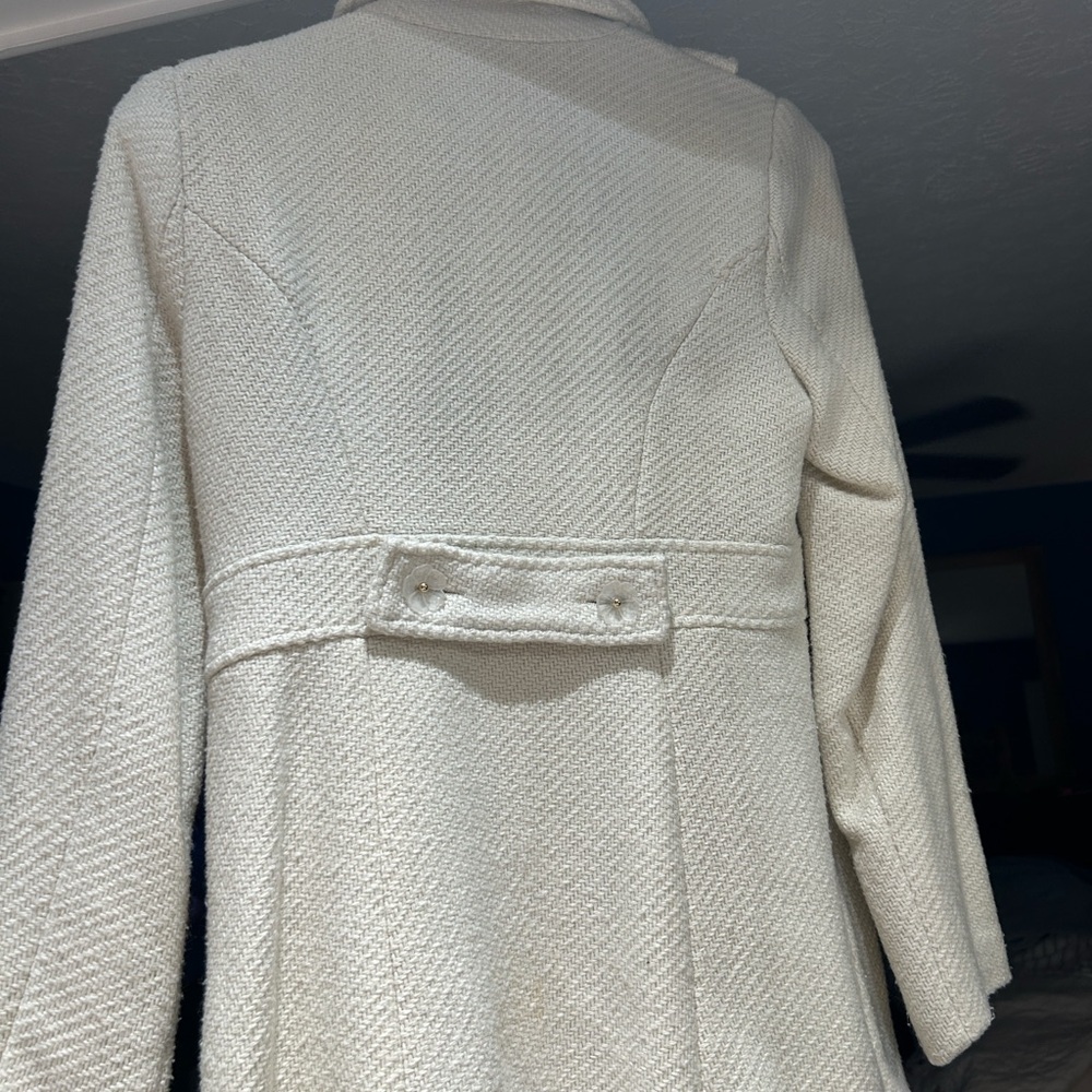 Rampage Cream Pea Coat